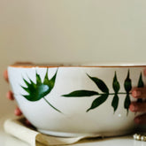Palm Leaves Serving Bowl