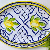 Sorrento Oval Flat Platter