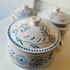 Floral Cooking Pot