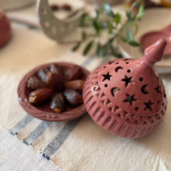 Wahaj Lantern Set with dates Plate