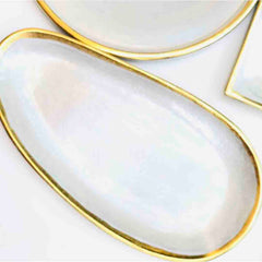 AURUM Pear Serving Platter